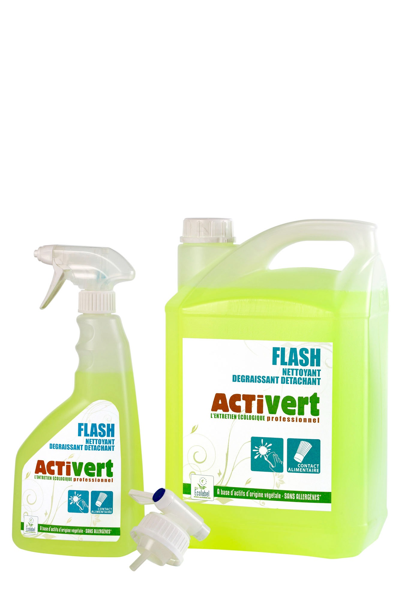 FLASH - NETTOYANT DEGRAISSANT DETACHANT - ACTIVERT