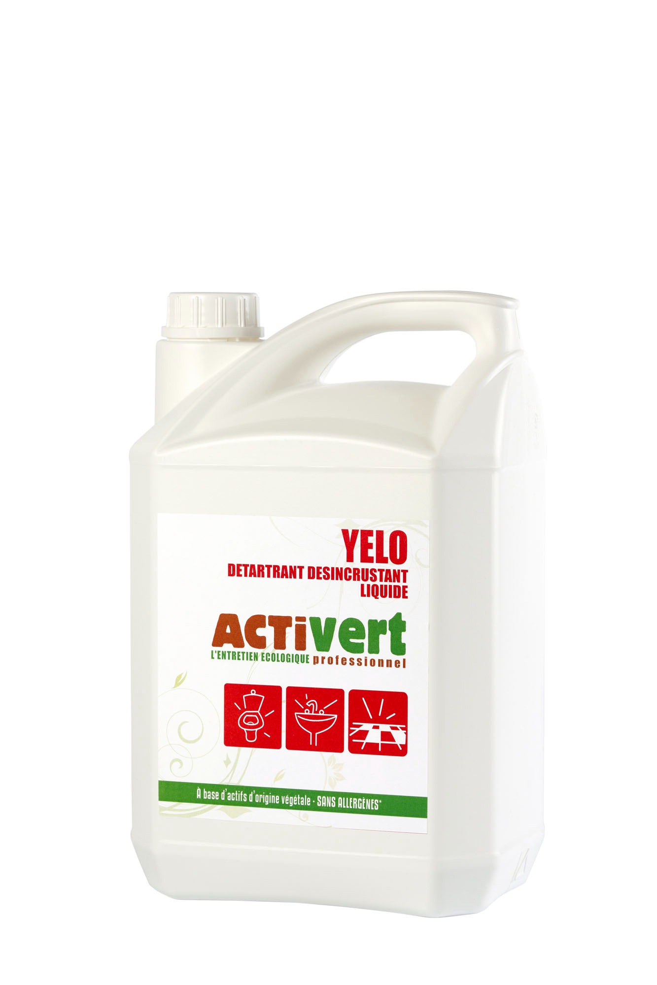YELO LIQUIDE - DÉTARTRANT DÉSINCRUSTANT - ACTIVERT 5 L