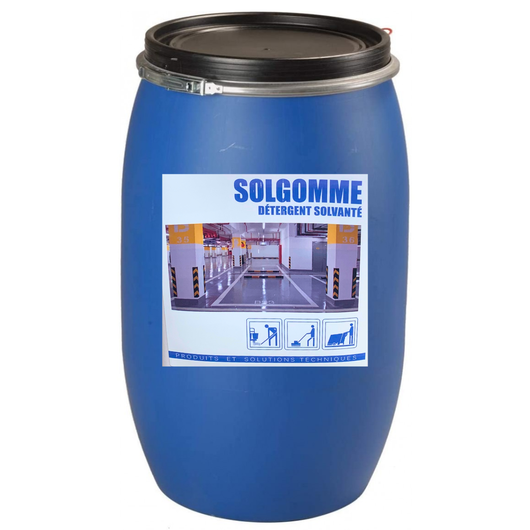 D&Eacute;TERGENT SOLVANT&Eacute; - SOLGOMME - F&Ucirc;T 220 L