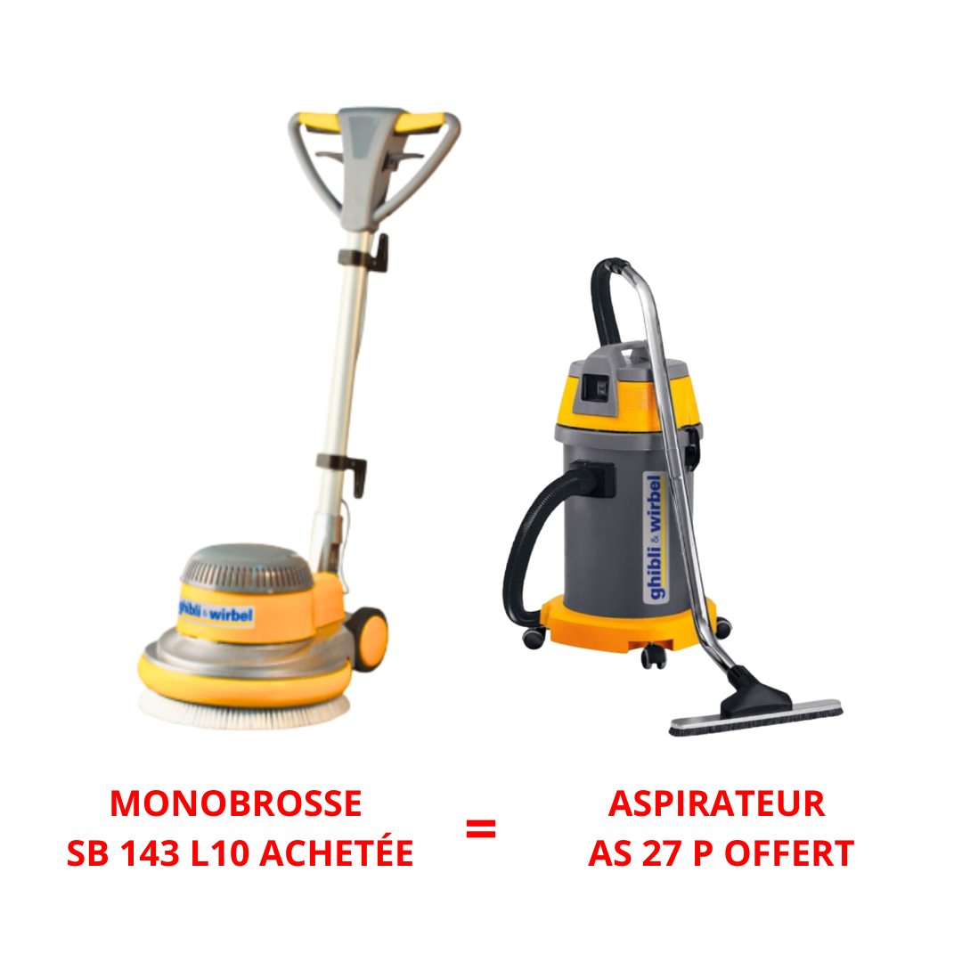 MONOBROSSE BASSE VITESSE GHIBLI - SB 143 L10 - 00-183EL-GH