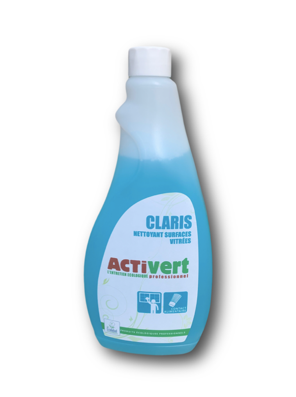 NETTOYANTS SURFACES VITREES ACTIVERT - CLARIS - ACTINV750