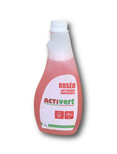NETTOYANT SANITAIRES ACTIVERT - ROSEO - ACTINS750