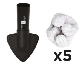 KIT BROSSE TRIANGULAIRE VAPEUR POLTI - PAEU0390