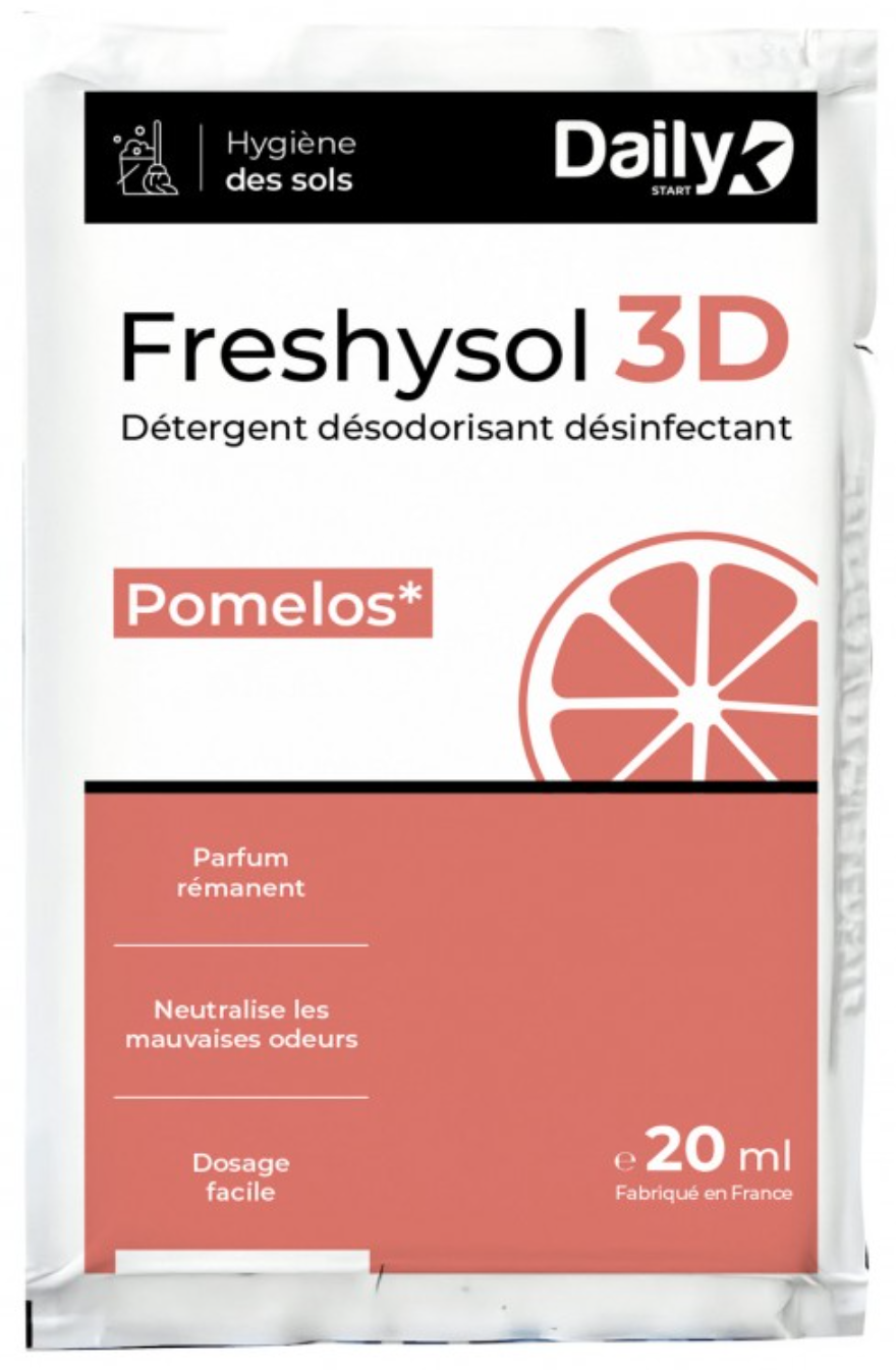 D&Eacute;TERGENT D&Eacute;SINFECTANT D&Eacute;SODORISANT - FRESHYSOL 3D 20 ML - 136410