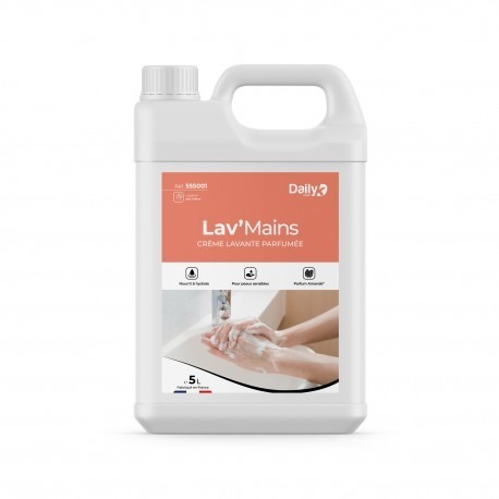 LAV'MAINS CRÈME LAVANTE PARFUM AMANDE - BIDON 5L