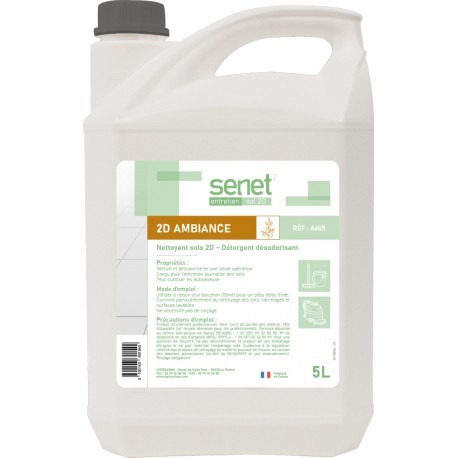 SENET 2 D - DÉTERGENT, DÉSODORISANT 5L