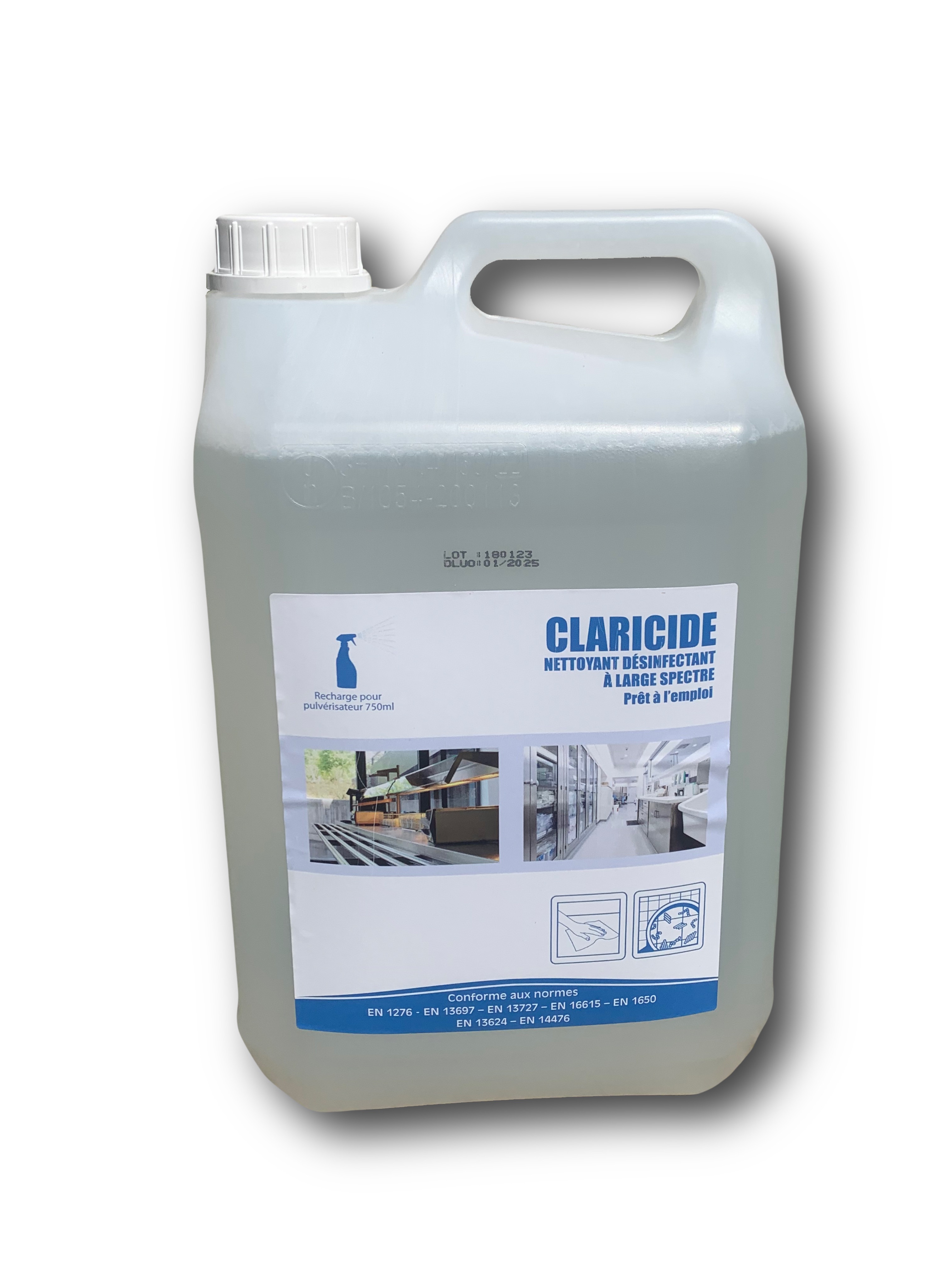 CLARICIDE - NETTOYANT DÉSINFECTANT À LARGE SPECTRE - ACTIVERT